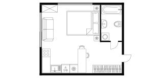 Urban Blend Interiors Studio Apartments Interior Design Packages